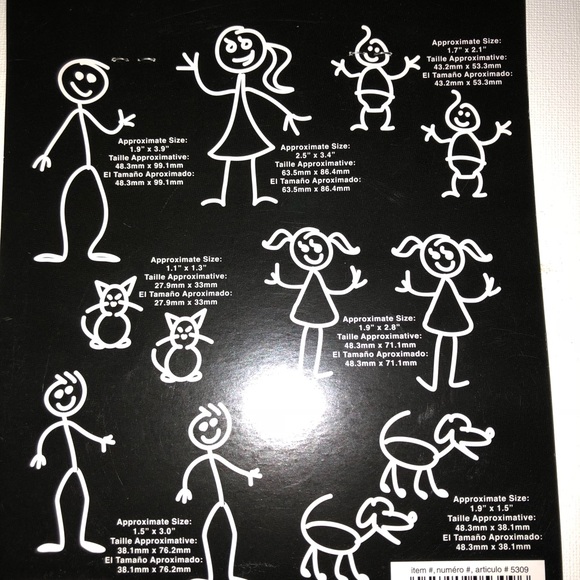 🛍$1 Add-on!🛍 Decals. 2 packs per set. - Picture 4 of 8